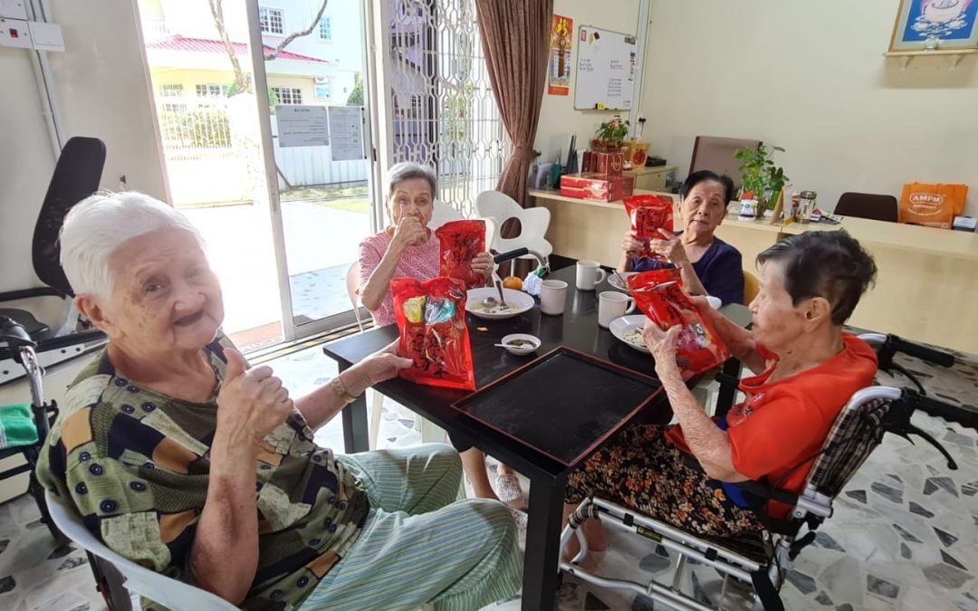 Chinese New Year at Retirement Home